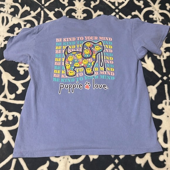Girls YS Puppie Love & Simply Southern Tee Bundle - Picture 4 of 10